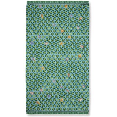 PIP STUDIO Velours - Strandtuch SEADOTS 100x180cm Gruen dunkelgrün B PIP STUDIO Velours - Strandtuch SEADOTS 100x180cm Gruen dunkelgrün B