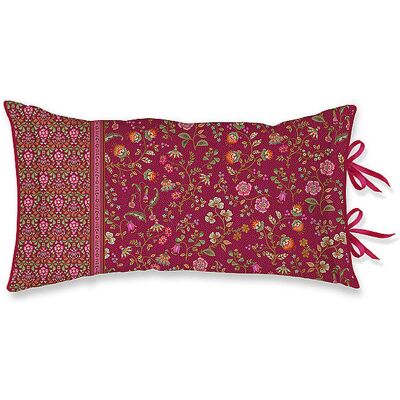 PIP STUDIO Kissen gefüllt FLORA BANGALORE 35x60cm Dunkelrosa dunkelrot B PIP STUDIO Kissen gefüllt FLORA BANGALORE 35x60cm Dunkelrosa dunkelrot B