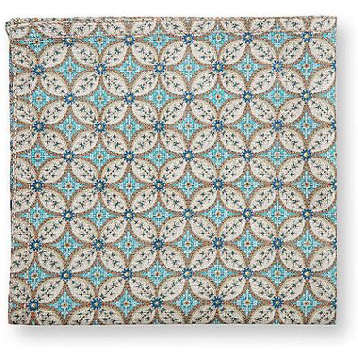 PIP STUDIO Set-Servietten 4er Pkg. BLOOMING TALES 40x40 Khaki-Blue camel B PIP STUDIO Set-Servietten 4er Pkg. BLOOMING TALES 40x40 Khaki-Blue camel B