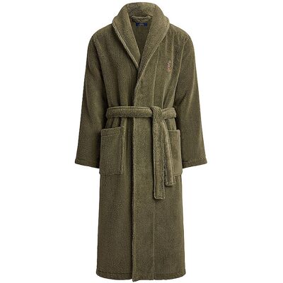 POLO RALPH LAUREN Bademantel olive S/M M POLO RALPH LAUREN Bademantel olive S/M M