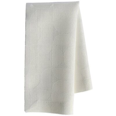 SANDER Serviette 40x40cm ORA JAQUARD Ecru weiss B SANDER Serviette 40x40cm ORA JAQUARD Ecru weiss B