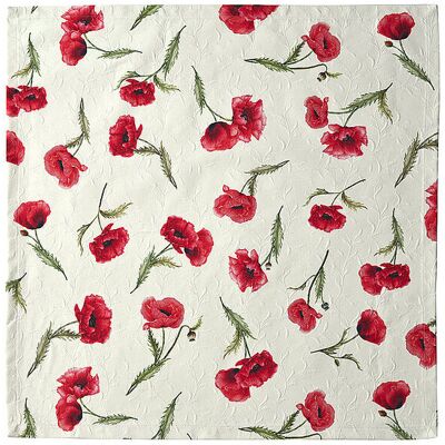 SANDER Mitteldecke 85x85cm POPPY Original beige B SANDER Mitteldecke 85x85cm POPPY Original beige B