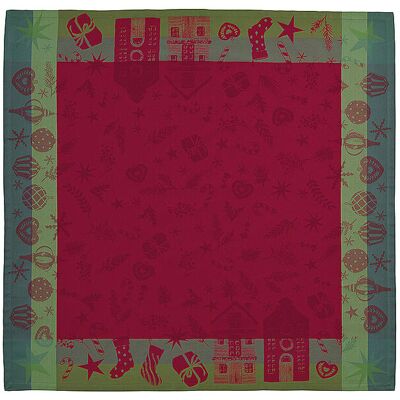 SANDER Weihnachts Mitteldecke 100x100cm JOLLY TIME Rot rot B SANDER Weihnachts Mitteldecke 100x100cm JOLLY TIME Rot rot B