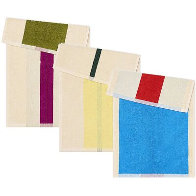 SUITE702 Gästetuch Gästetuch 3x30x50cm COMBED COTTON Aqua/Fuchsia/Yellow bunt B SUITE702 Gästetuch Gästetuch 3x30x50cm COMBED COTTON Aqua/Fuchsia/Yellow bunt B