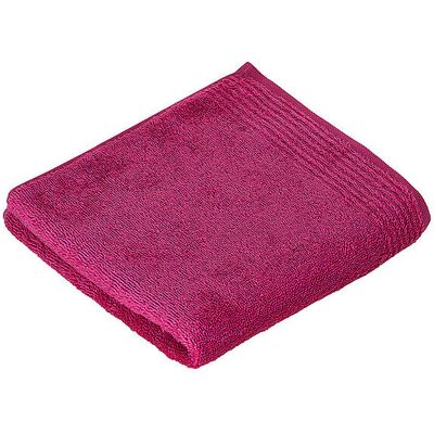 VOSSEN Duschtuch 67x140cm YLVIE Cranberry pink B VOSSEN Duschtuch 67x140cm YLVIE Cranberry pink B