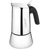 Bialetti Espressokocher Venus 10 Tassen Edelstahl Silber Eg