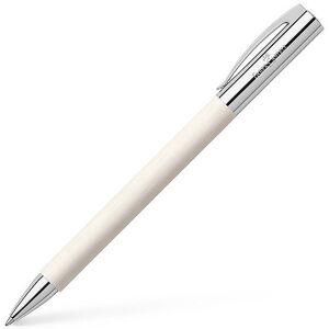 FABER-CASTELL Kugelschreiber Ambition Edelharz weiss B FABER-CASTELL Kugelschreiber Ambition Edelharz weiss B