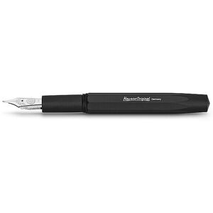 KAWECO Füllhalter Original 250 Black Chrom Medium silber B KAWECO Füllhalter Original 250 Black Chrom Medium silber B