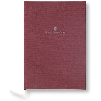 GRAF VON FABER-CASTELL Notizbuch Leineneinband A5 beere B GRAF VON FABER-CASTELL Notizbuch Leineneinband A5 beere B