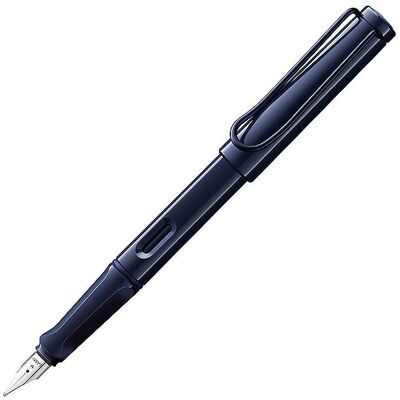 LAMY Füllhalter 0A9 Safari Special Edition dark dusk Medium dunkelblau B LAMY Füllhalter 0A9 Safari Special Edition dark dusk Medium dunkelblau B