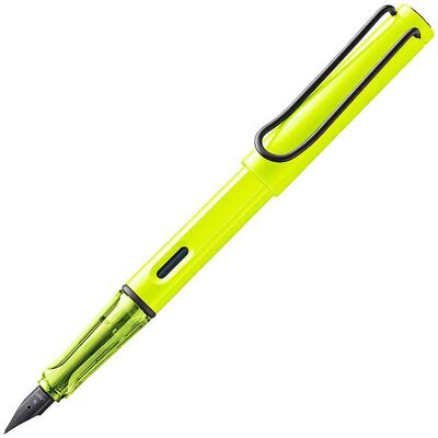 LAMY Füllhalter Safari Neonyellow Medium gelb B LAMY Füllhalter Safari Neonyellow Medium gelb B