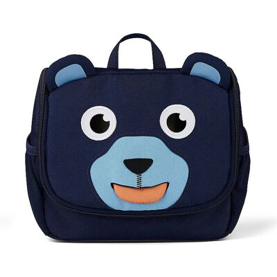 AFFENZAHN Kinder Toilettetasche BAER dunkelblau B AFFENZAHN Kinder Toilettetasche BAER dunkelblau B