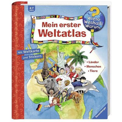 RAVENSBURGER Buch - Mein erster Weltatlas (Gebundene Ausgabe) B RAVENSBURGER Buch - Mein erster Weltatlas (Gebundene Ausgabe) B
