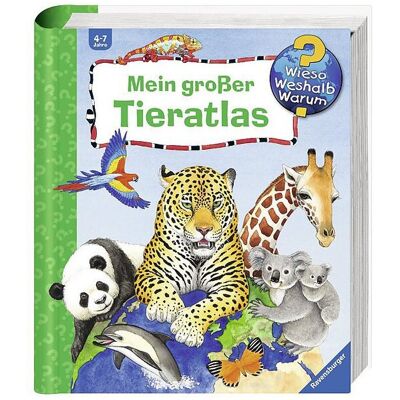 RAVENSBURGER Buch - Mein großer Tieratlas (Spiralbindung) B RAVENSBURGER Buch - Mein großer Tieratlas (Spiralbindung) B