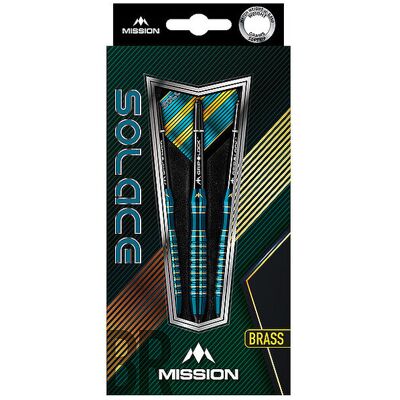 Mission Softdart-Pfeile Solace M2 Brass 20g blau B Mission Softdart-Pfeile Solace M2 Brass 20g blau B