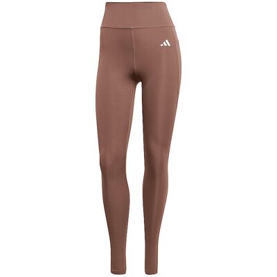 Adidas Damen Fitnesstight Optime Essentials 3-Streifen 7/8 braun M W Adidas Damen Fitnesstight Optime Essentials 3-Streifen 7/8 braun M W