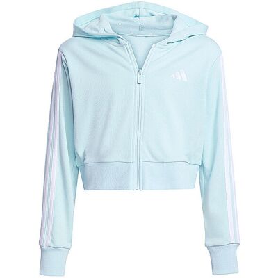 Adidas Mädchen Kapuzenjacke Essentials hellblau 170 B Adidas Mädchen Kapuzenjacke Essentials hellblau 170 B