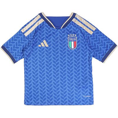 Adidas Kinder Fußballtrikot Italien Heim blau 152 B Adidas Kinder Fußballtrikot Italien Heim blau 152 B