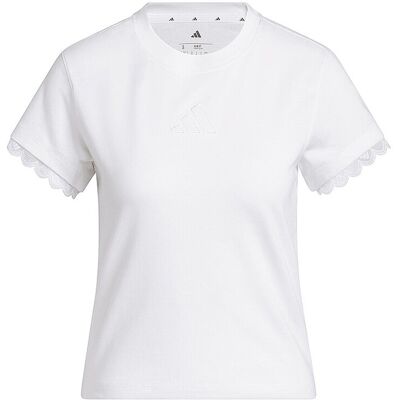 Adidas Damen T-Shirt SC Outlined weiss M W Adidas Damen T-Shirt SC Outlined weiss M W