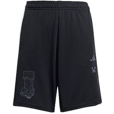 Adidas Kinder Fitnessshorts Minecraft schwarz 176 B Adidas Kinder Fitnessshorts Minecraft schwarz 176 B