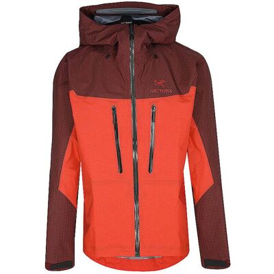 ARCTERYX Herren Tourenjacke Alpha 3L GTX Hoodie rot L M ARCTERYX Herren Tourenjacke Alpha 3L GTX Hoodie rot L M