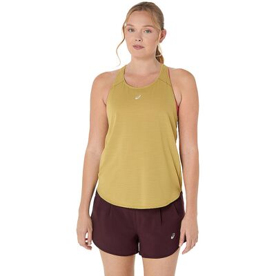 ASICS Damen Lauftank Road senf L W ASICS Damen Lauftank Road senf L W