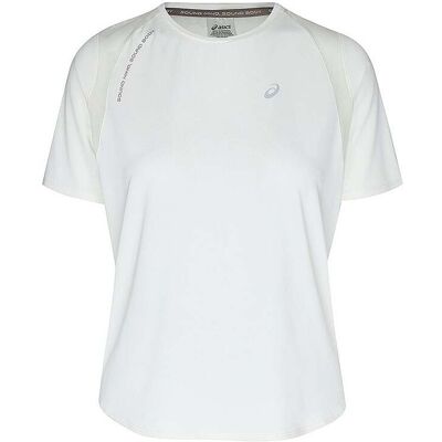 ASICS Damen Laufshirt ROAD creme XL W ASICS Damen Laufshirt ROAD creme XL W