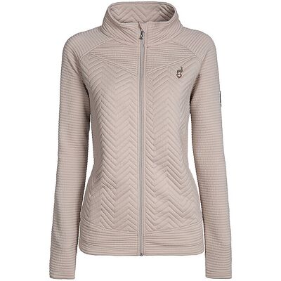 AULP Damen Fleecejacke Simix Jaquard creme XXL W AULP Damen Fleecejacke Simix Jaquard creme XXL W