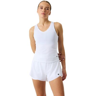 BJÖRN BORG Damen Tennistank Ace V-Neck weiss M W BJÖRN BORG Damen Tennistank Ace V-Neck weiss M W