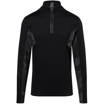 BOGNER Herren Unterzieh Zipshirt Florian schwarz 52 M BOGNER Herren Unterzieh Zipshirt Florian schwarz 52 M
