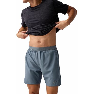 BROOKS Herren Laufshorts Journey 7 grau XL M BROOKS Herren Laufshorts Journey 7 grau XL M
