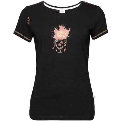 CHILLAZ Damen Klettershirt Gandia Talk Chalk schwarz 36 W CHILLAZ Damen Klettershirt Gandia Talk Chalk schwarz 36 W
