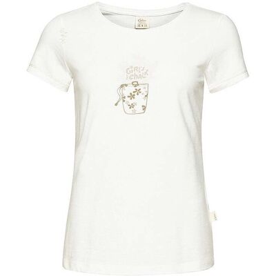 CHILLAZ Damen Klettershirt Gandia Talk Chalk weiss 36 W CHILLAZ Damen Klettershirt Gandia Talk Chalk weiss 36 W
