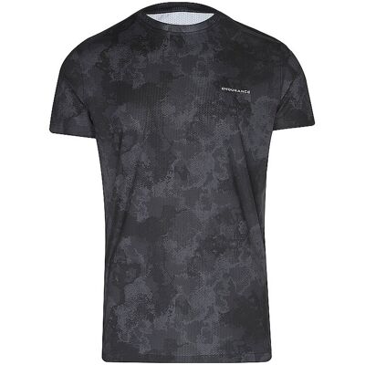 ENDURANCE Herren Laufshirt Genen schwarz S M ENDURANCE Herren Laufshirt Genen schwarz S M