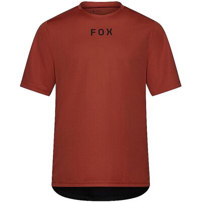 FOX Herren Radtrikot Ranger Wordmark dunkelrot S M FOX Herren Radtrikot Ranger Wordmark dunkelrot S M