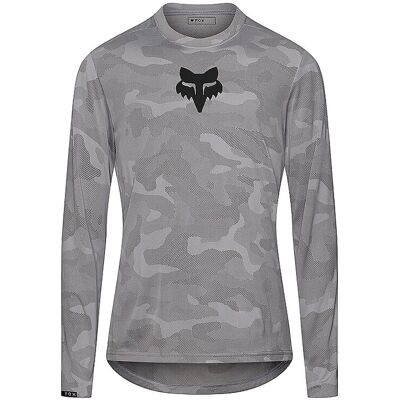 FOX Herren Radshirt Langarm-Jersey Ranger TruDri grau XL M FOX Herren Radshirt Langarm-Jersey Ranger TruDri grau XL M