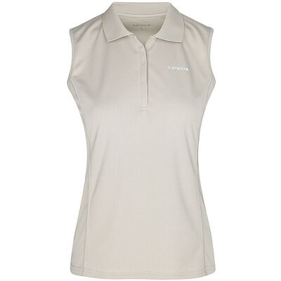 ICEPEAK Damen Funktionspolo Tank Bazine beige XXL W ICEPEAK Damen Funktionspolo Tank Bazine beige XXL W