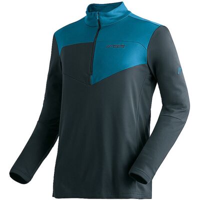 MAIER SPORTS Herren Unterzieh Zipshirt Felian dunkelblau 58 M MAIER SPORTS Herren Unterzieh Zipshirt Felian dunkelblau 58 M
