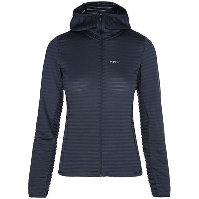 MERU Damen Fleecejacke Butwal Hoodie schwarz L W MERU Damen Fleecejacke Butwal Hoodie schwarz L W