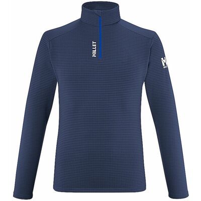MILLET Herren Zipshirt Intense Fleece dunkelblau S M MILLET Herren Zipshirt Intense Fleece dunkelblau S M