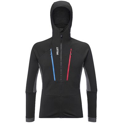 MILLET Herren Hybridjacke TRILOGY ICON WOOL Fleece Hoodie schwarz XL M MILLET Herren Hybridjacke TRILOGY ICON WOOL Fleece Hoodie schwarz XL M
