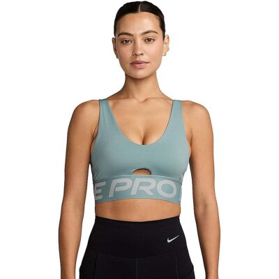 NIKE Damen Sport-BH Pro Indy Plunge mit mittlerem Halt petrol M W NIKE Damen Sport-BH Pro Indy Plunge mit mittlerem Halt petrol M W