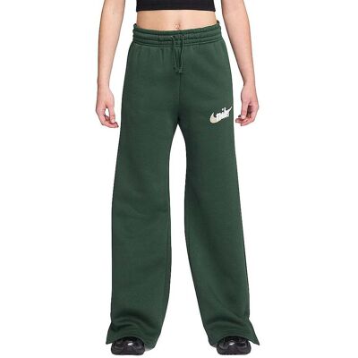 NIKE Damen Jogginghose NSW PHNX FLC Flare Wide dunkelgrün M W NIKE Damen Jogginghose NSW PHNX FLC Flare Wide dunkelgrün M W