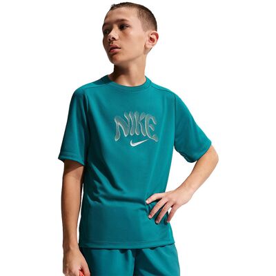 NIKE Kinder Fitnessshirt Multi Refresh petrol 152-158 B NIKE Kinder Fitnessshirt Multi Refresh petrol 152-158 B