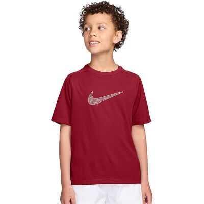 NIKE Jungen Fitnessshirt DF Multi dunkelrot 140-152 B NIKE Jungen Fitnessshirt DF Multi dunkelrot 140-152 B