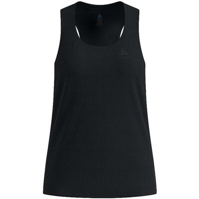 ODLO Damen Lauftank Zeroweight Chill-Tec schwarz L W ODLO Damen Lauftank Zeroweight Chill-Tec schwarz L W