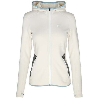 ORTOVOX Damen Fleecejacke Hoodie weiss XL W ORTOVOX Damen Fleecejacke Hoodie weiss XL W