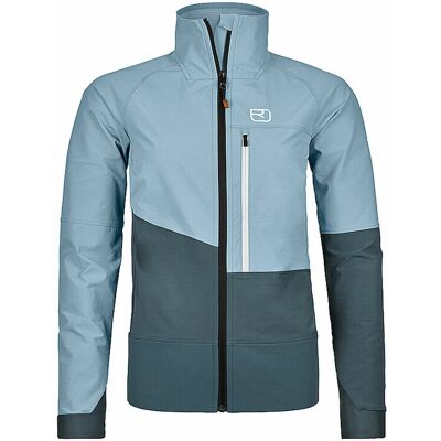 ORTOVOX Damen Glacier Grey Softshell Jacke - Softshell Jacke ORTOVOX Damen Glacier Grey Softshell Jacke - Softshell Jacke