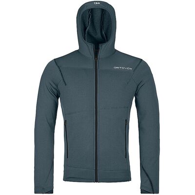 ORTOVOX Herren Fleecejacke Light Hoodie petrol XXL M ORTOVOX Herren Fleecejacke Light Hoodie petrol XXL M