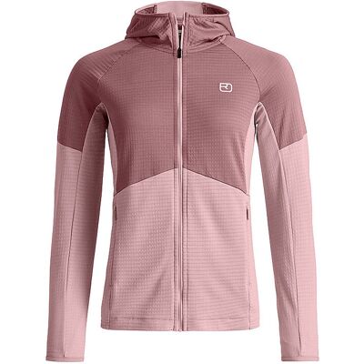 ORTOVOX Damen Fleecejacke Light Grid rosa L W ORTOVOX Damen Fleecejacke Light Grid rosa L W